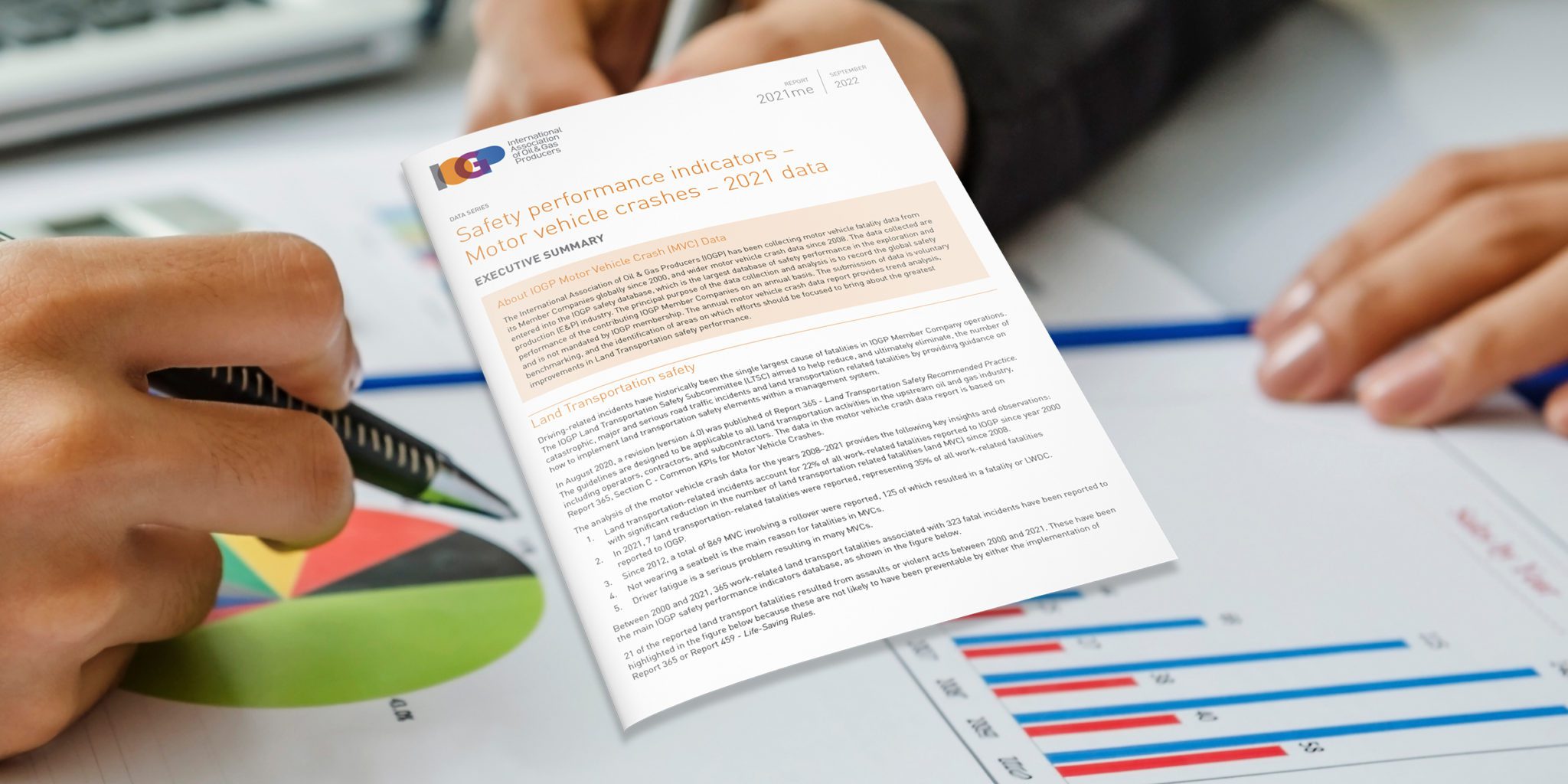 Safety performance indicators – motor vehicle crashes – 2021 data - 
executive summary