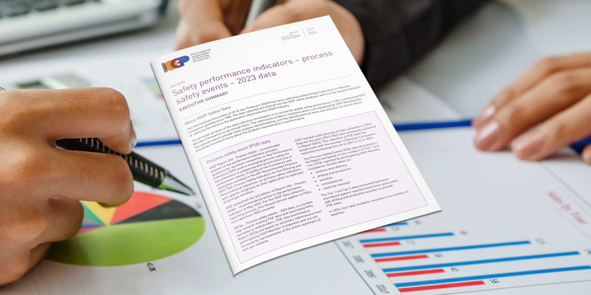 IOGP Report 2023pfh - Safety performance indicators –Process safety events – 2023 data - Tier 1 PSE, fatal incident, and high potential event reports