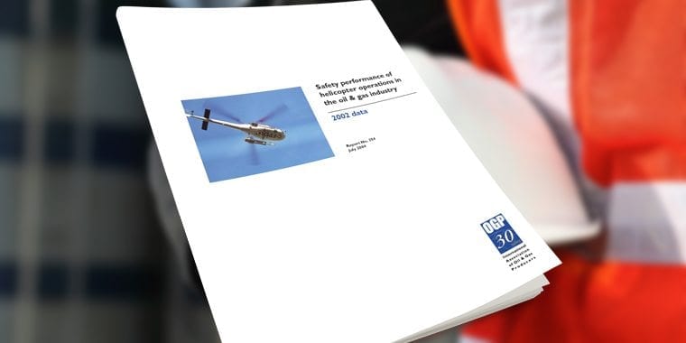 Safety performance of helicopter operations in the oil & gas industry - 2002 data