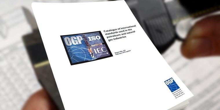 Catalogue of international standards used in the petroleum and natural gas industries