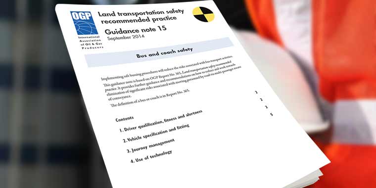 Land transportation safety recommended practice - Bus and coach safety
