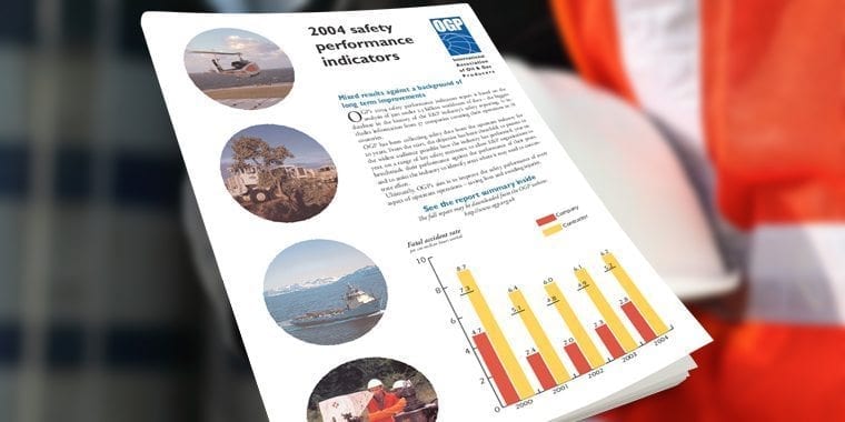 Summary of safety performance indicators - 2004 data