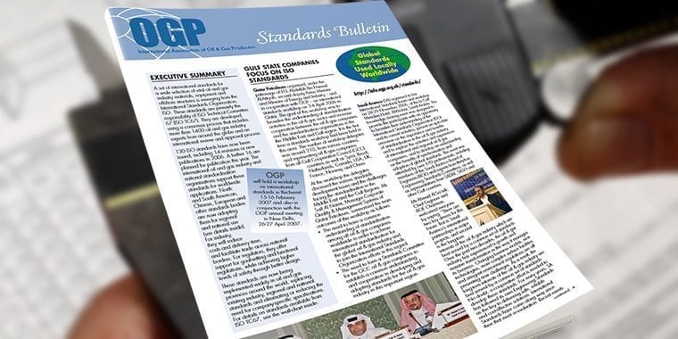 Standards Bulletin 8