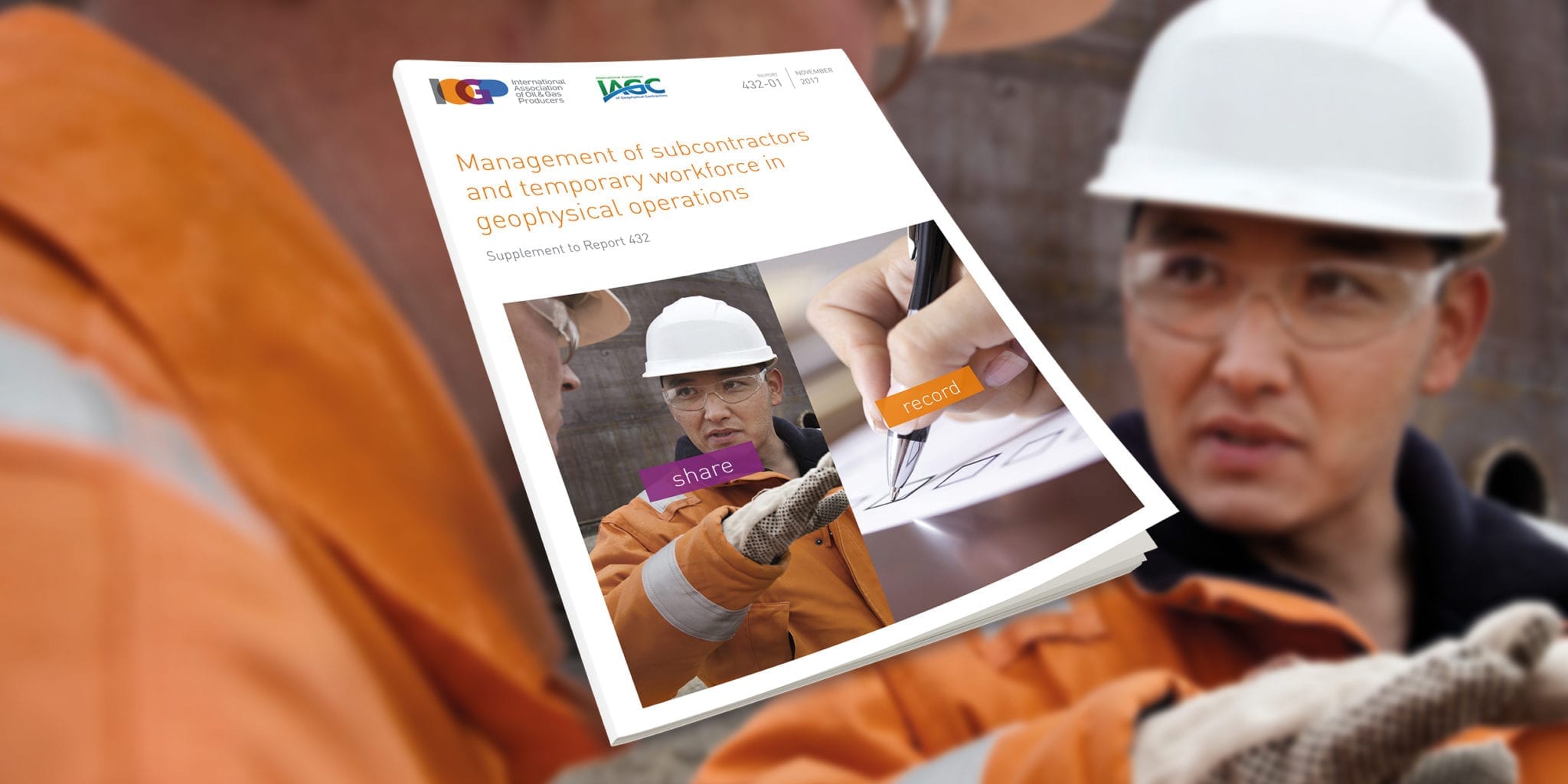 Management of subcontractors and temporary workforce in geophysical operations