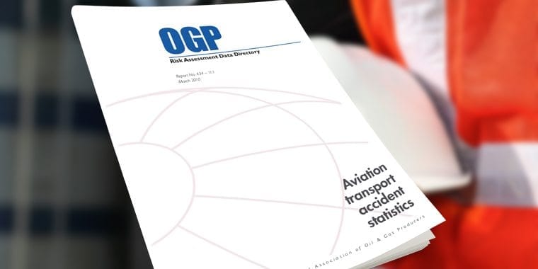 Risk assessment data directory - Aviation transport accident statistics
