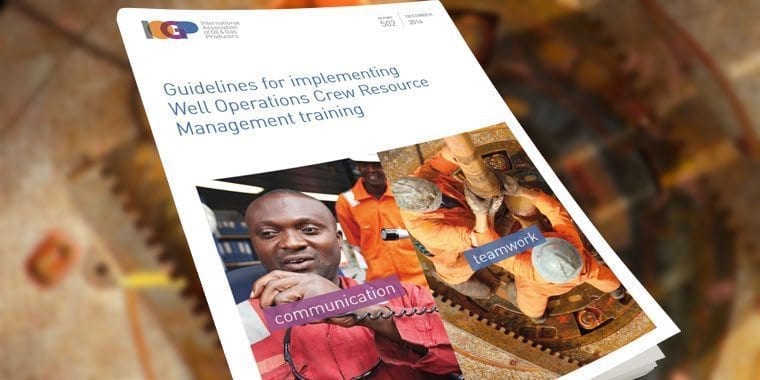 Guidelines for implementing Well Operations Crew Resource Management training
