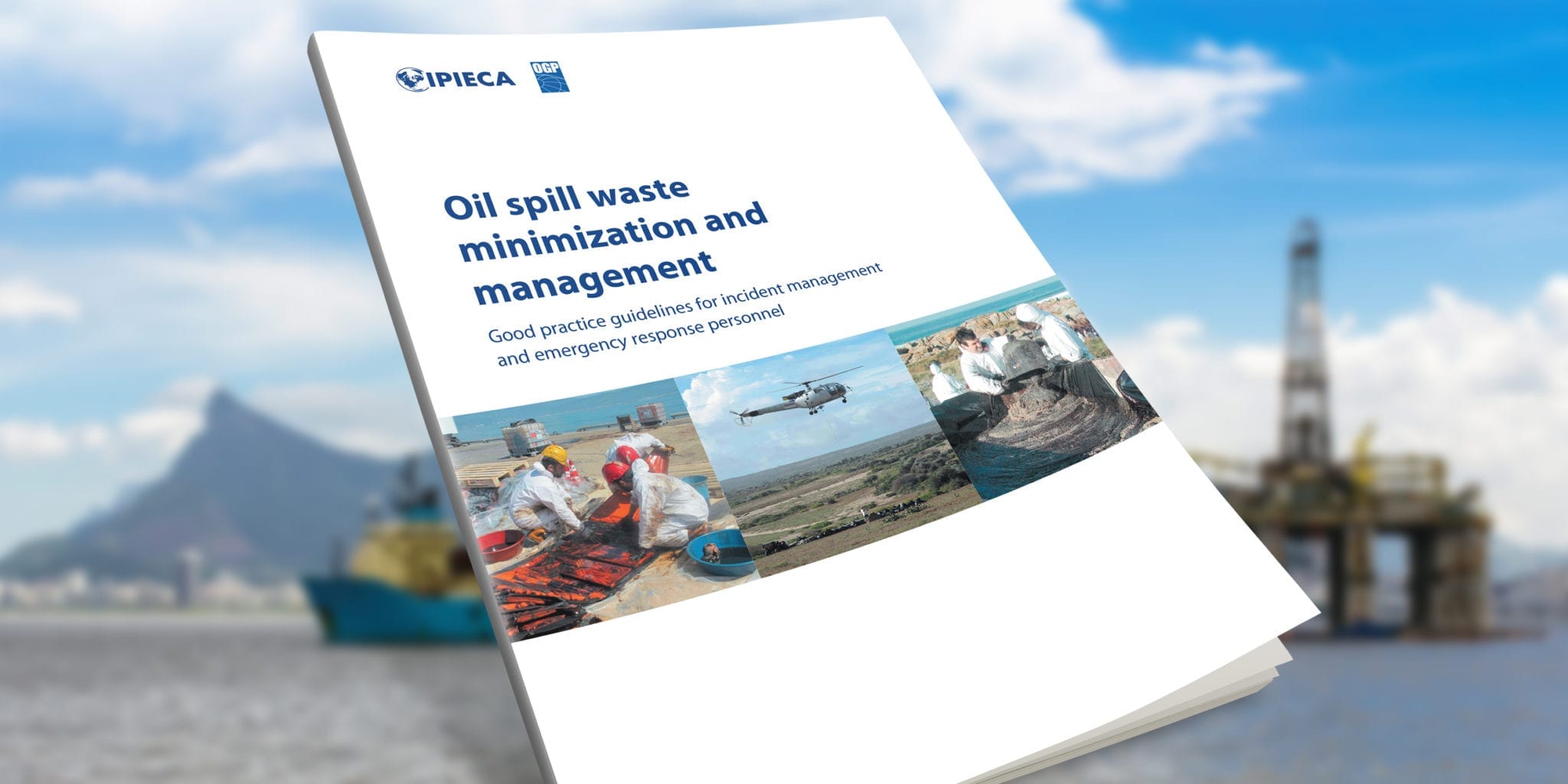 Oil spill waste minimization and management