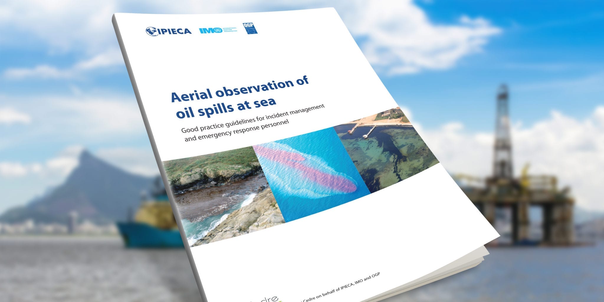 Aerial observation of oil spills at sea