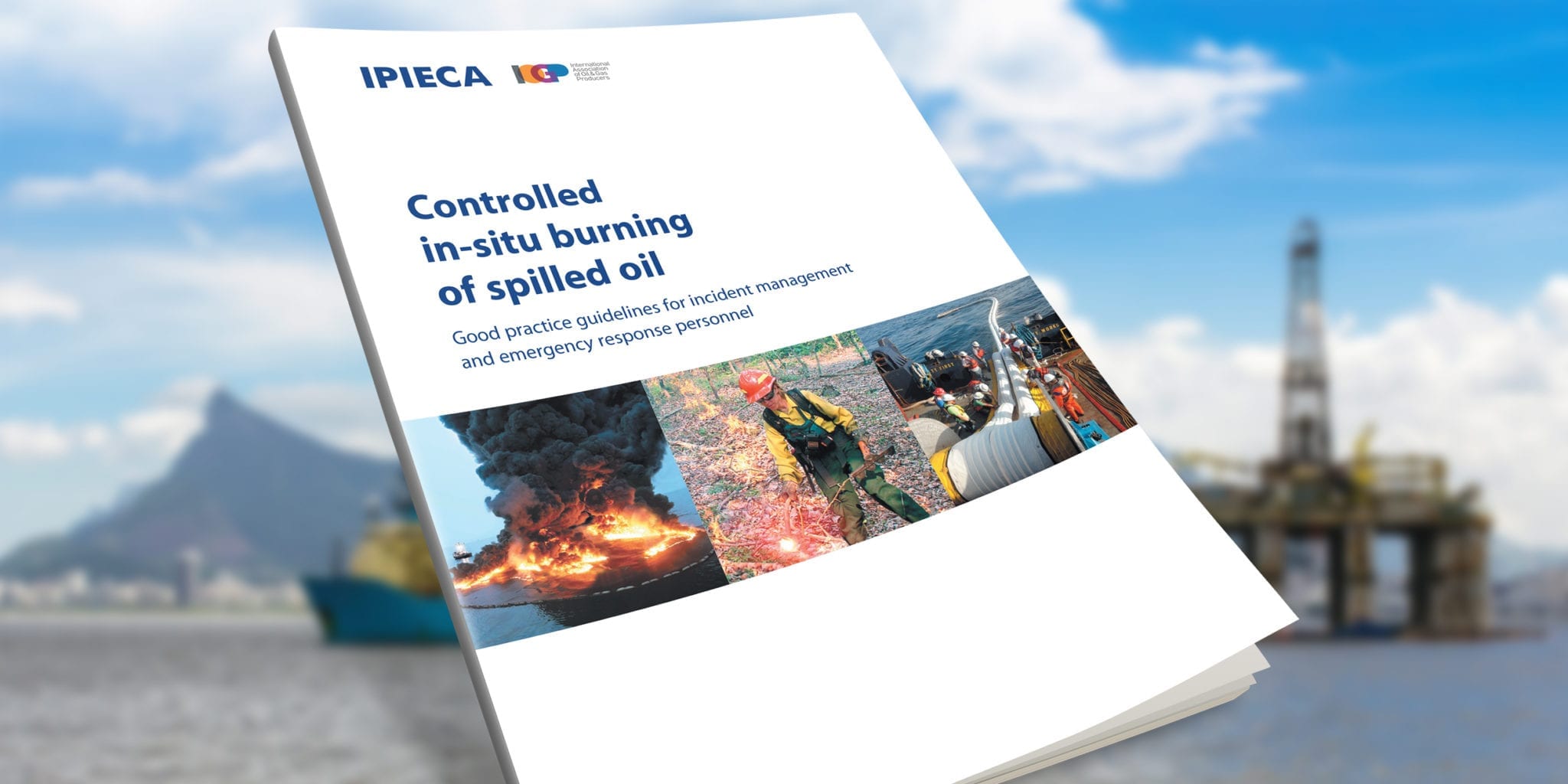 Controlled in-situ burning of spilled oil