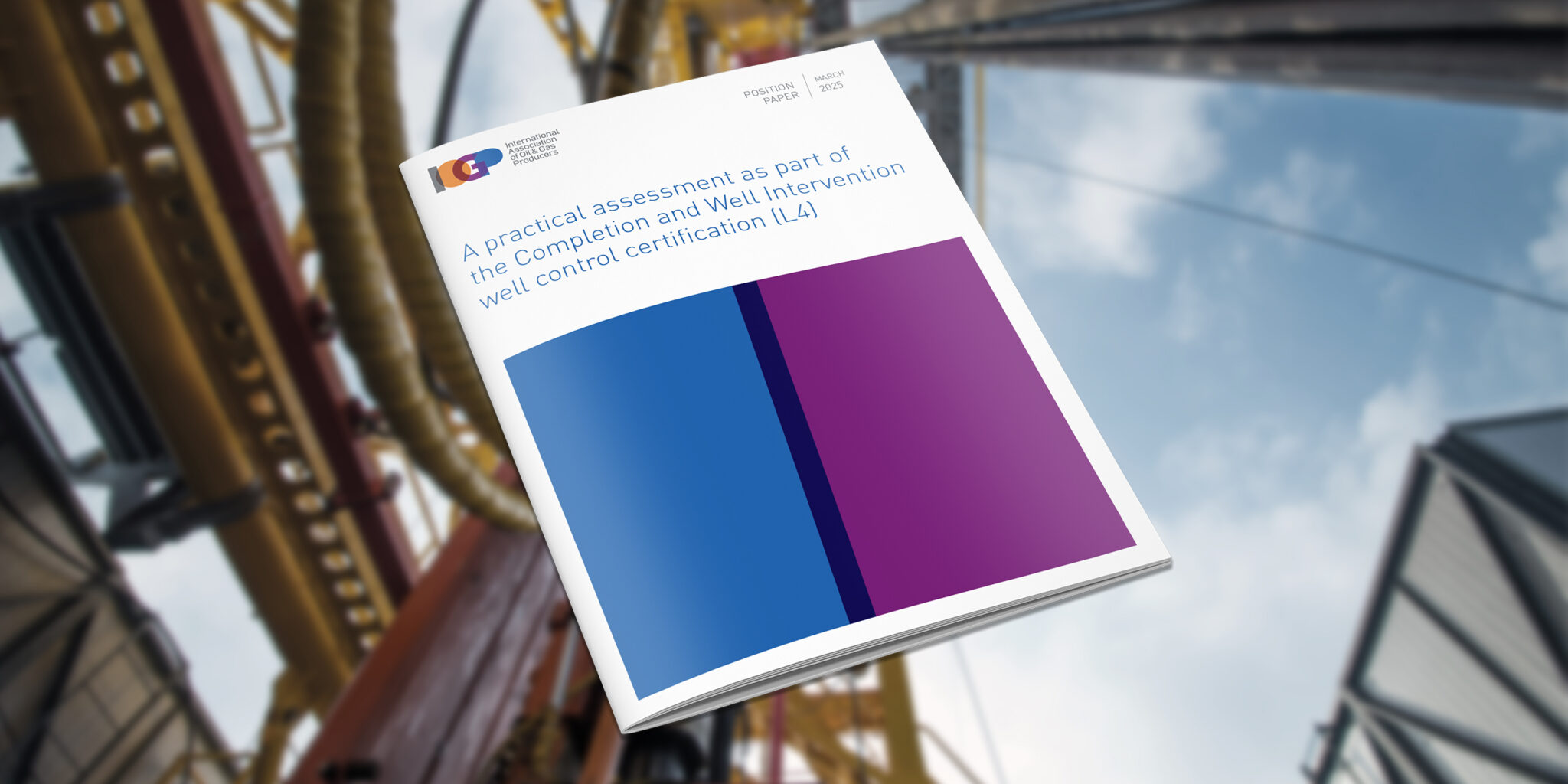 A practical assessment as part of the Completion and Well Intervention well control certification (L4)